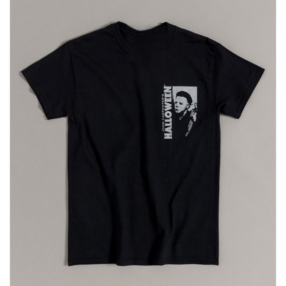 Halloween Movie Screenshots Black T-Shirt